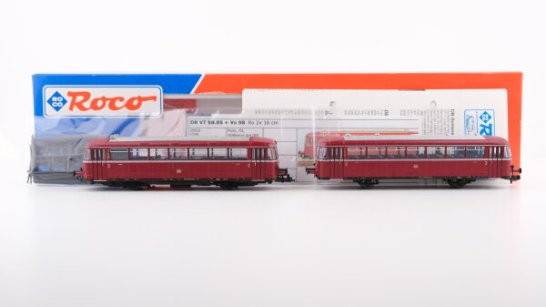 Roco H0 43018 Schienenbus Vt98 + Vs98 DB Gleichstrom