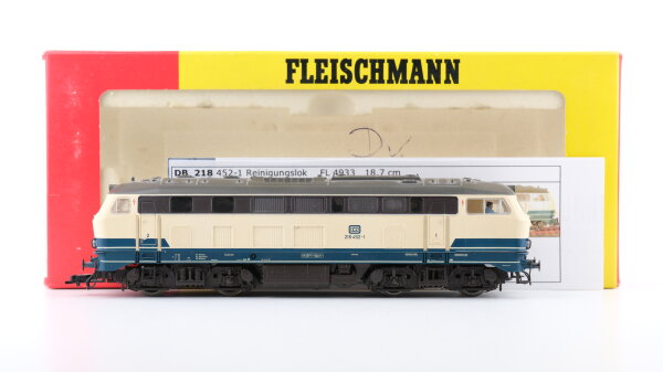 Fleischmann H0 4933 Diesellok BR 218 452-1 DB Gleichstrom