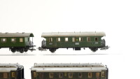 Märklin/Schicht H0 Konvolut Reisezugwagen/ Gepäckwagen 1./2./3.Kl. DRG