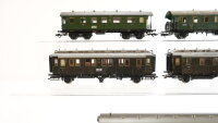 Märklin/Schicht H0 Konvolut Reisezugwagen/ Gepäckwagen 1./2./3.Kl. DRG