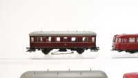 Märklin H0 Konvolut Umbauwagen/ Schienenbus-Beiwagen 1./2.Kl. DB