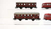 Märklin H0 Konvolut Umbauwagen/ Schienenbus-Beiwagen 1./2.Kl. DB