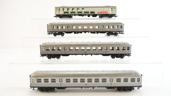 Märklin H0 Konvolut Werbewagen/ Silberling 1./2.Kl. DB