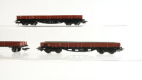 Märklin H0 Konvolut Niederbordwagen (2-achsig, 4-achsig) DB