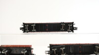 Märklin H0 Konvolut Niederbordwagen (2-achsig, 4-achsig) DB