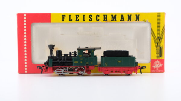 Fleischmann H0 4110 Dampflok "Grüne Betty" Lok 10  Gleichstrom