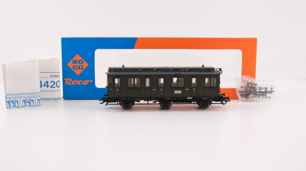 Roco H0 44221C Preußischer Abteilwagen 3.Kl. DRG