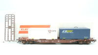 Klein Modellbahn H0 3642 Containertragwagen (82 80 455 6...