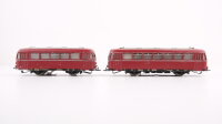 Märklin H0 DB 800 Schienebus mit Beiwagen Wechselstrom