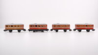 Märklin H0 Schienenbus KSVP mit 3 Beiwagen...