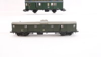 Märklin/Prefo/Schicht H0 Konvolut D-Zugwagen/ Gepäckwagen DR