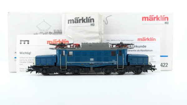 Märklin H0 3422 Elektrische Lokomotive BR 194 der DB Wechselstrom Digital (vermutlich verharzt)