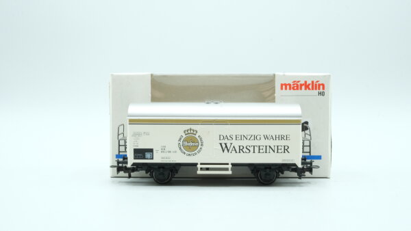 Märklin H0 4417 Bierwagen WARSTEINER (Kühlwagen)  Ichqrs 377 der DB