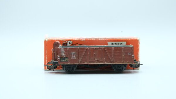 Märklin H0 4601 Offener Güterwagen mit Bremserhaus  Ommru 33 der DB EUROP-Wagen