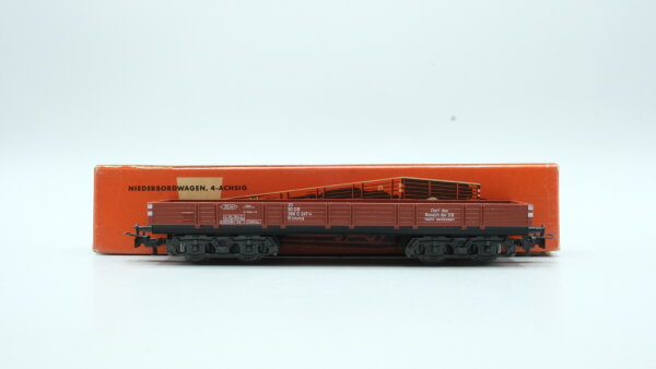 Märklin H0 4514 Niederbordwagen  00t  Rklmm-tu der DB