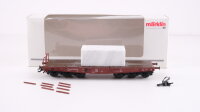 Märklin H0 48662 Schwerlast-Flachwagen mit Marmorblock  Sammp der FS