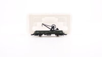 Märklin Z 88609 Niederbordwagen (Kranaufbau) Xm der...