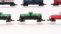 Bachmann/Atlas/u.a. N Konvolut amerikanische Kesselwagen/ Schotterwagen HOKX/SVX/GATX/CGTX/u.a.