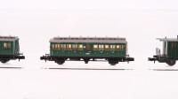 Arnold/u.a. N Konvolut Abteilwagen/ Gepäckwagen/ Nebenbahnwagen 2./3.Kl. DRG