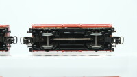 Märklin H0 Konvolut Hochbordwagen mit Beladung DB