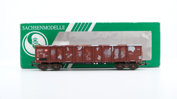 Sachsenmodelle H0 16076 Offener Güterwagen mit Ladung DB