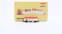 Märklin Z 86002 Güterwagen (Happy Birthday weiß) Ichqs-u 377