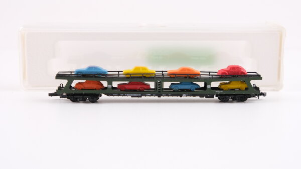 Märklin Z 8714 Reisezug-Autotransportwagen DDm 915 der DB