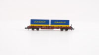 Märklin Z 82280 Huckepackwagen (Danzas) Sdgkms 707...