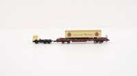 Märklin Z 8211 Huckepackwagen (Warsteiner) Sdkms 707 der DB