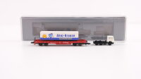 Märklin Z 82271 Huckepackwagen (Ahoj-Brause) Sdgkms 707 der DB AG