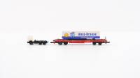 Märklin Z 82271 Huckepackwagen (Ahoj-Brause) Sdgkms 707 der DB AG