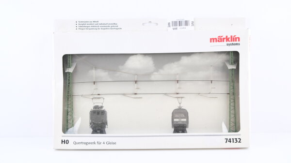 Märklin H0 74132 Quertragwerk für 4 Gleise