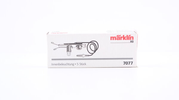 Märklin H0 7077 Innenbeleuchtung 5 Stück