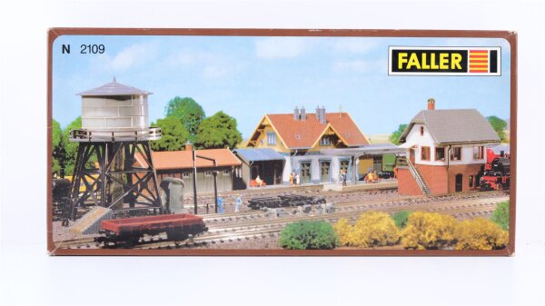 Faller N 2109 Bahnbauten-Set