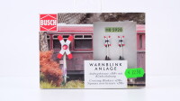 Busch H0 5928 Warnblinkanlage Andreaskreuze...