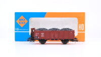 Roco H0 4390A Hochbordwagen mit Kohleladung DB