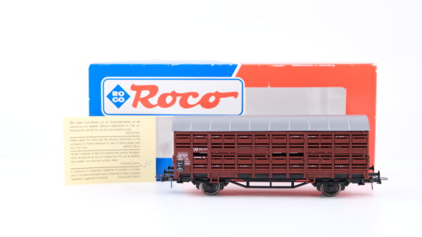 Roco H0 46035 Viehtransportwagen (332 645) DB