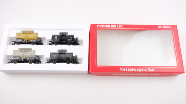 Fleischmann H0 94 5802 Kesselwagen-Set DB