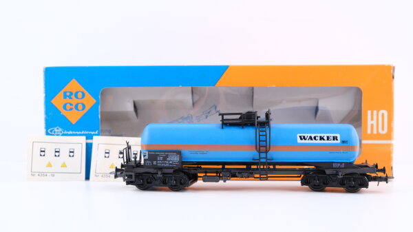 Roco H0 4354 C Kesselwagen (Wacker)  DB