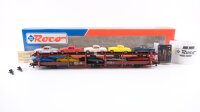 Roco H0 46999 Autotransportwagen-Set mit PKW DB