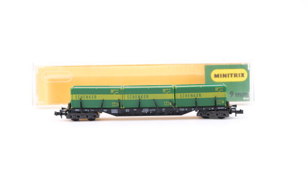 Minitrix N 51 3511 00 Containerwagen DB