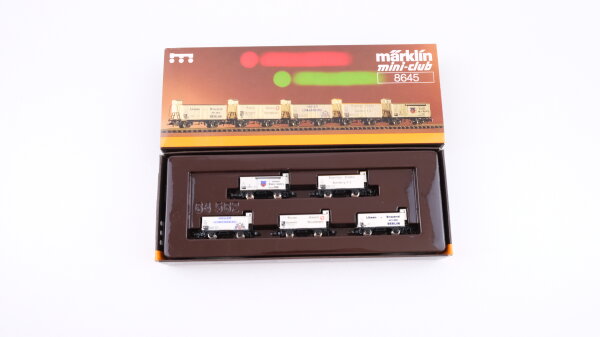 Märklin Z 8645 Güterwagen-Set "Brauereien"