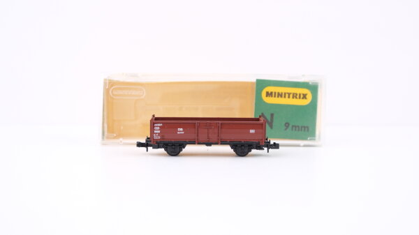 Minitrix N 51 3171 00 offener Güterwagen DB