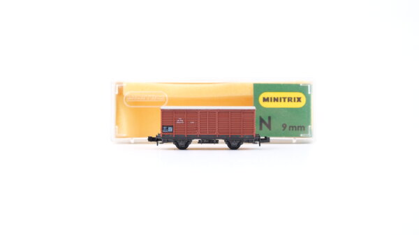 Minitrix N 51 3253 00 gedeckter Güterwagen DB