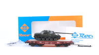 Roco H0 44313B Schwerlastwagen mit Panzer DB