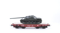 Roco H0 44313B Schwerlastwagen mit Panzer DB