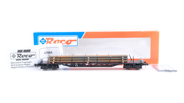 Roco H0 47984 Tragwagen mit Ladung DB