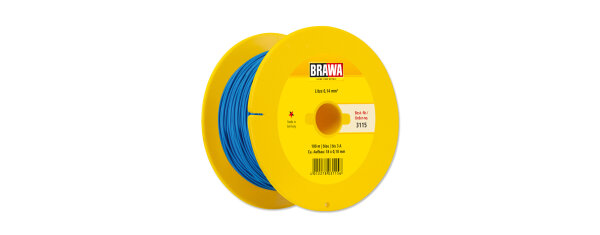 Brawa 3115 Litze 0,14 mm², blau