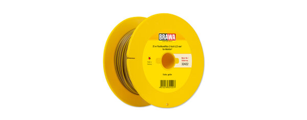 Brawa 32422 Flachbandlitze für digitalen Einsatz, 0,25 mm²