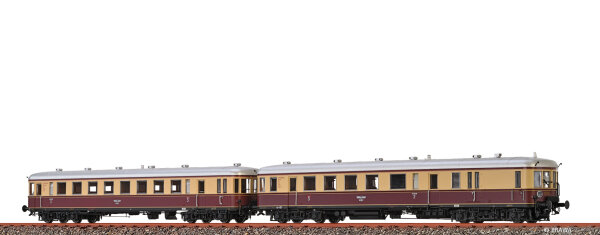 Brawa H0 44700 Verbrennungstriebwagen BR VT137 und Beiwagen VS145 DRG (Doppeleinheit)